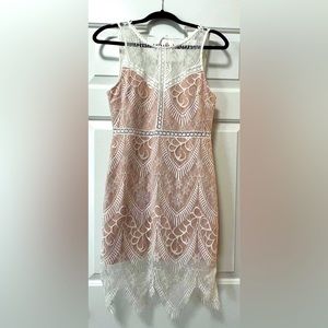 Lush flapper lace dress, size M
